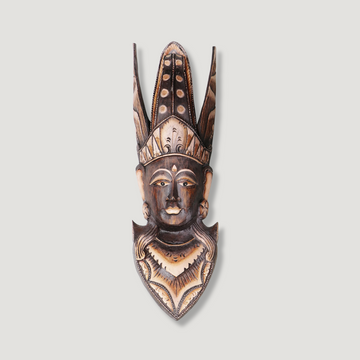Dřevěná dekorace africký král - Amo